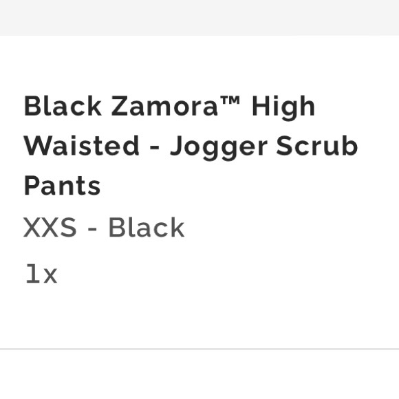 FIGS HW ZAMORA JOGGER worn 3 times.
*Always washed inside out and hung to dry. - Picture 5 of 6